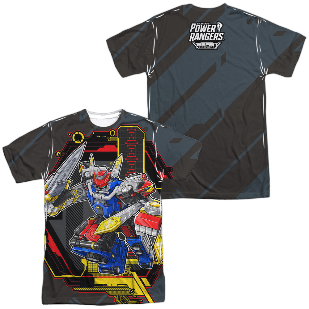 POWER RANGERS/MEGAZORD (FRONT/BACK PRINT)