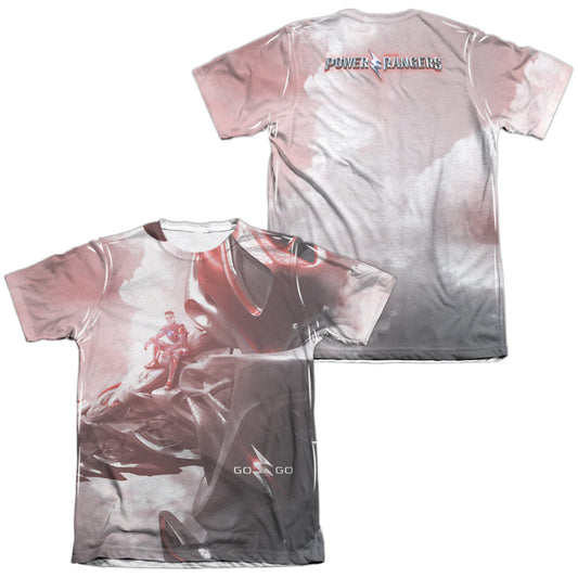 POWER RANGERS/RED ZORD POSTER (FRONT/BACK PRINT)