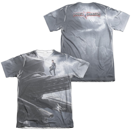 POWER RANGERS/BLACK ZORD POSTER (FRONT/BACK PRINT)