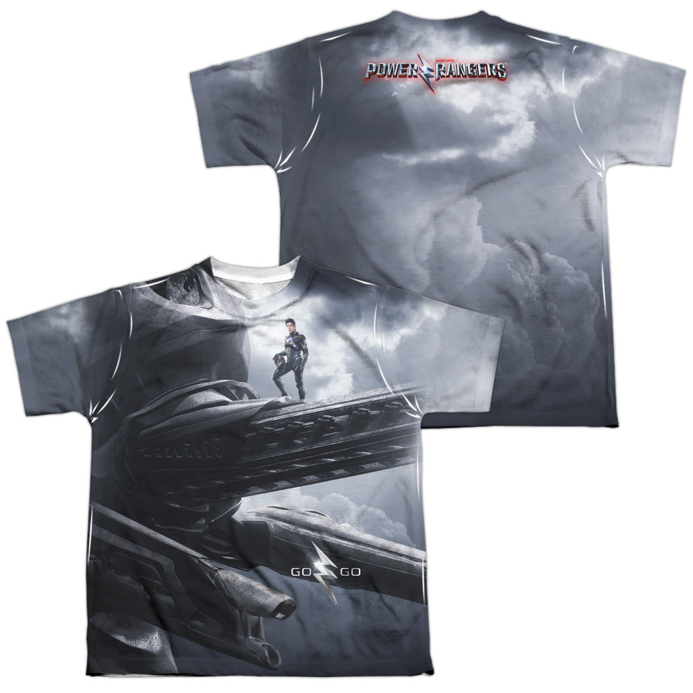 POWER RANGERS/BLACK ZORD POSTER (FRONT/BACK PRINT)