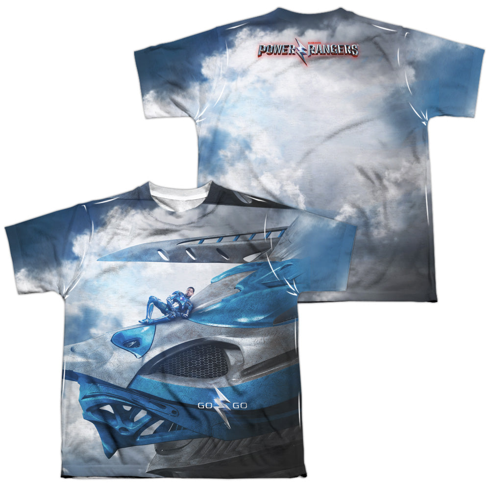 POWER RANGERS/BLUE ZORD POSTER (FRONT/BACK PRINT)