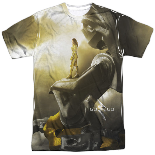 POWER RANGERS/YELLOW ZORD POSTER