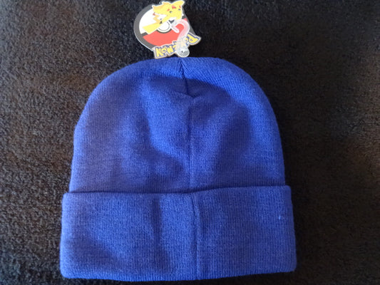 Pokemon Pokeball Blue Cuff Beanie