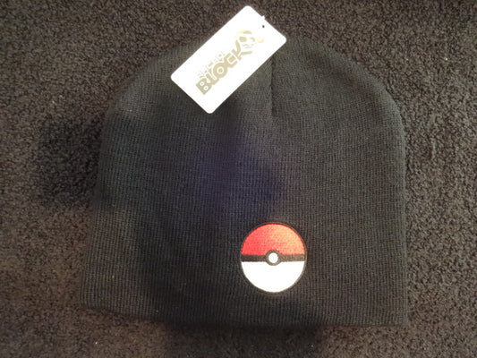 Pokemon Pokeball Cold Weather Hat Black