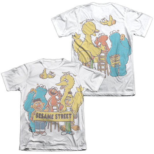 SESAME STREET/BLOCK PARTY (FRONT/BACK PRINT)