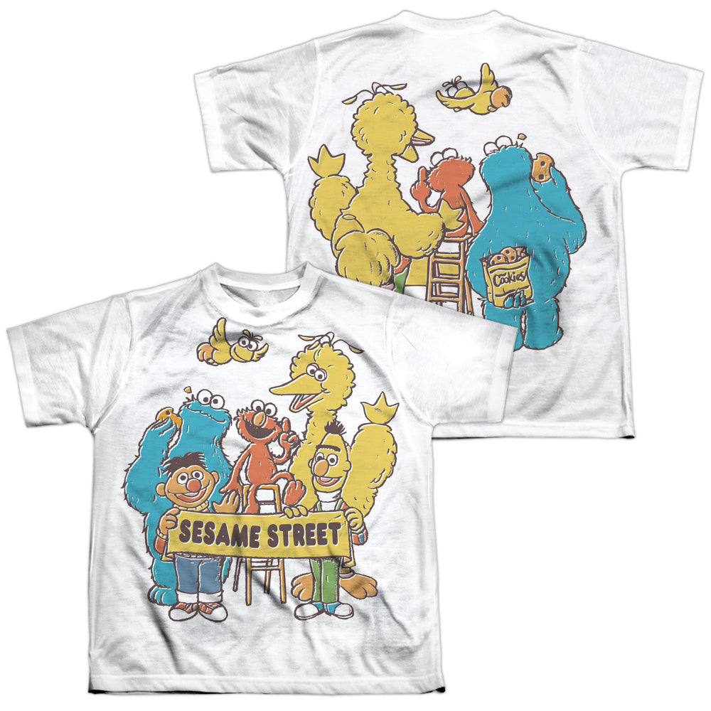 SESAME STREET/BLOCK PARTY (FRONT/BACK PRINT)