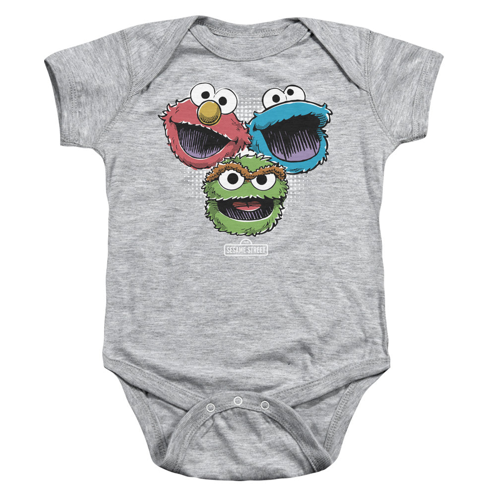 SESAME STREET/HALFTONE HEADS