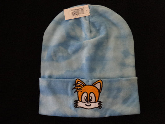 Sonic Tales Embroidered Tie Die Cold Weather Beanie