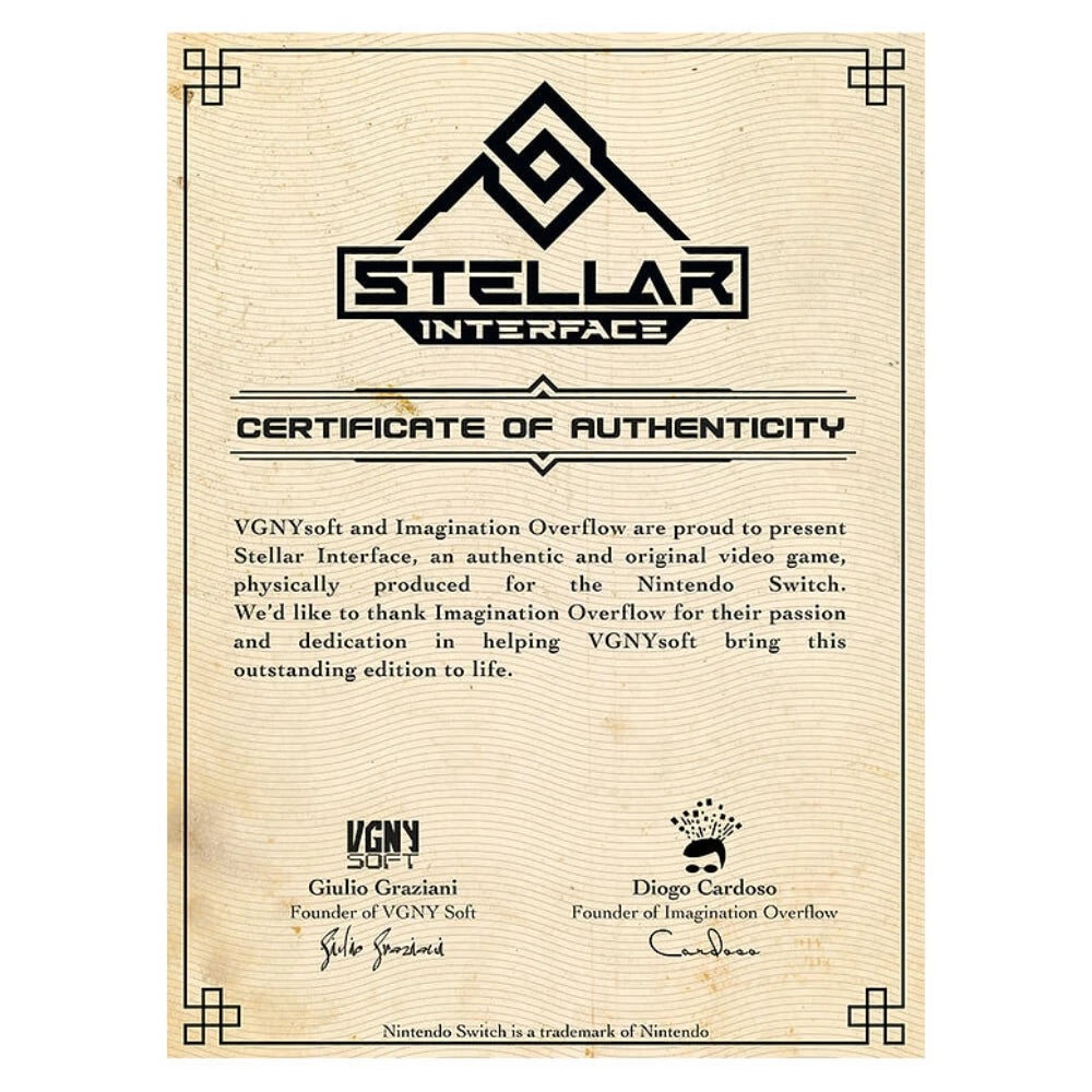 Stellar Interface: Elite Edition - Switch
