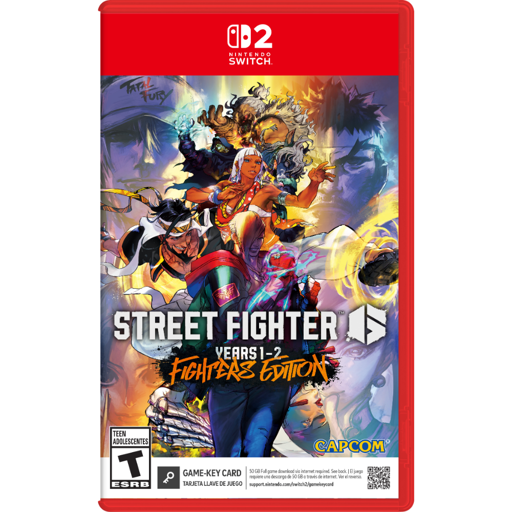 Street Fighter 6: Years 1-2: Fighters Edition - Switch 2 (Game-Key Card)