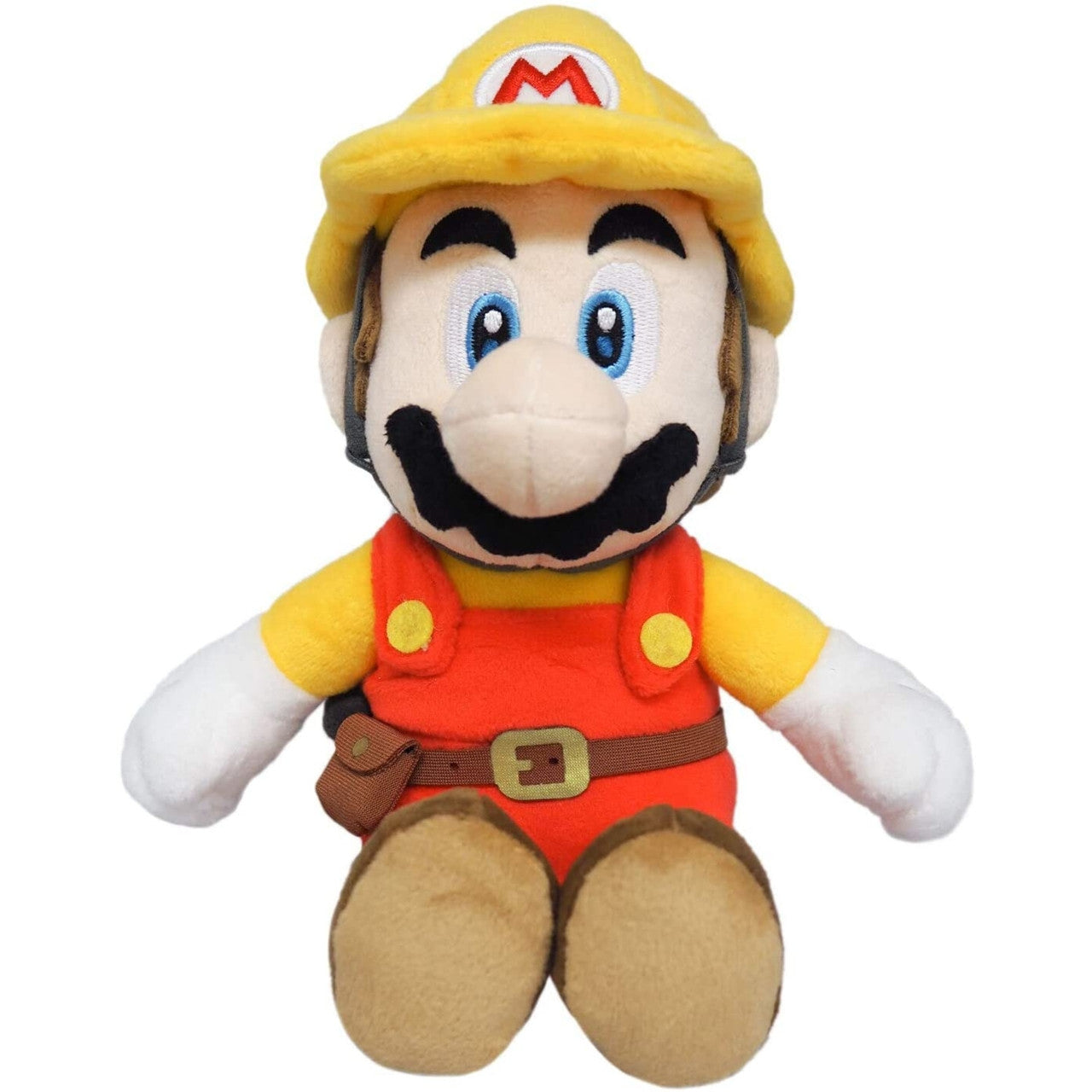Super Mario Plush: Builder Mario: 10-inch - Little Buddy