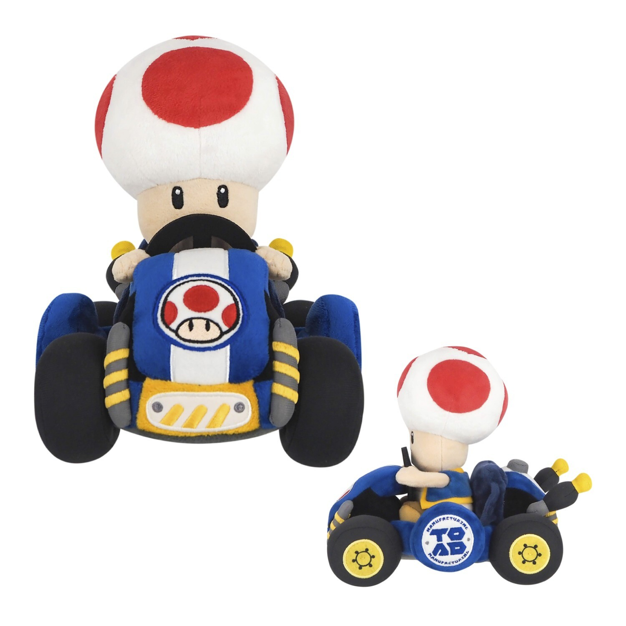 Super Mario Plush: Mario Kart World Toad: 9-inch - Little Buddy