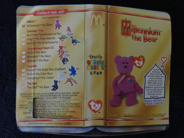 Ty Beanie Baby Millennium