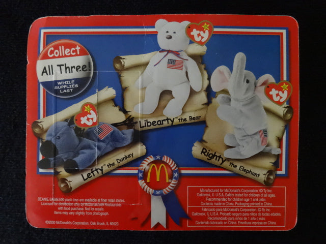 Ty Beanie Baby Righty