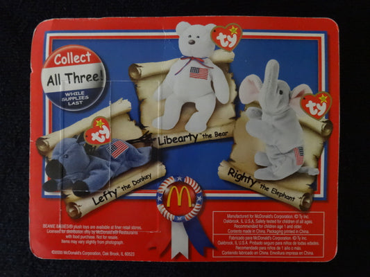 Ty Beanie Baby Righty