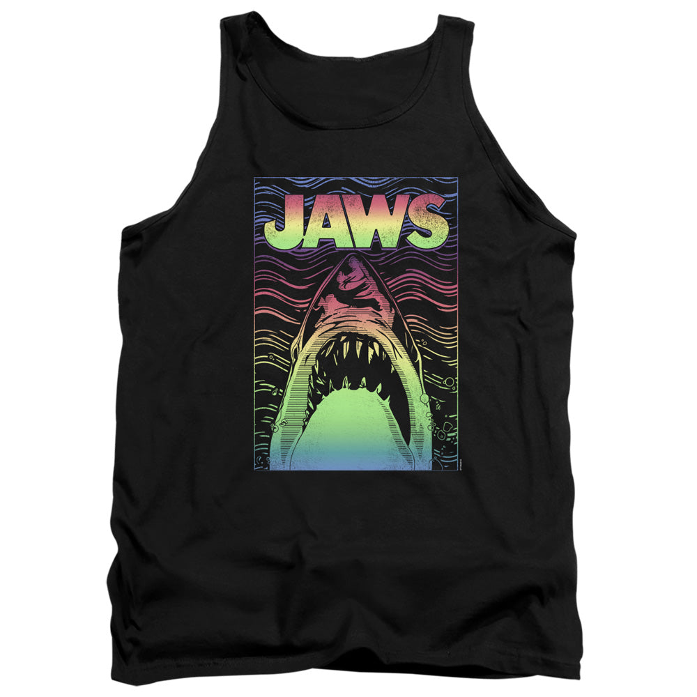 JAWS/NEON LINE ART POSTER