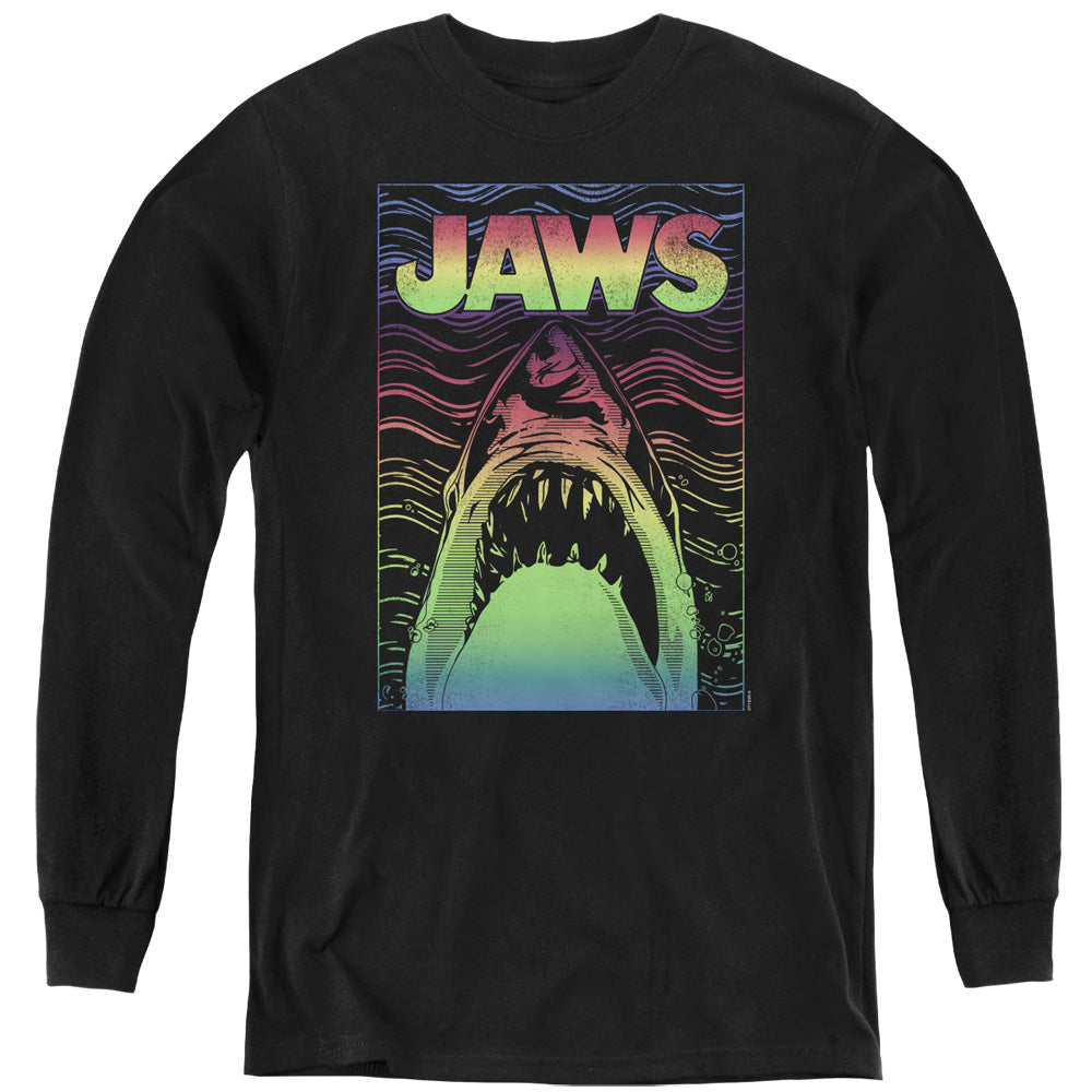 JAWS/NEON LINE ART POSTER