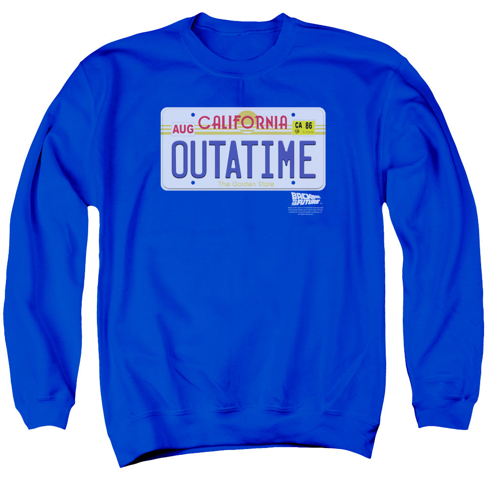 BACK TO THE FUTURE/OUTATIME PLATE