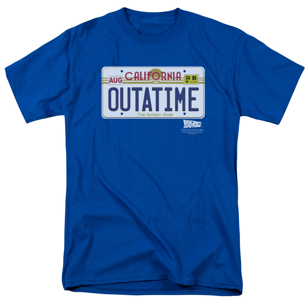 BACK TO THE FUTURE/OUTATIME PLATE