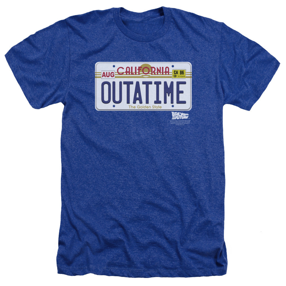 BACK TO THE FUTURE/OUTATIME PLATE