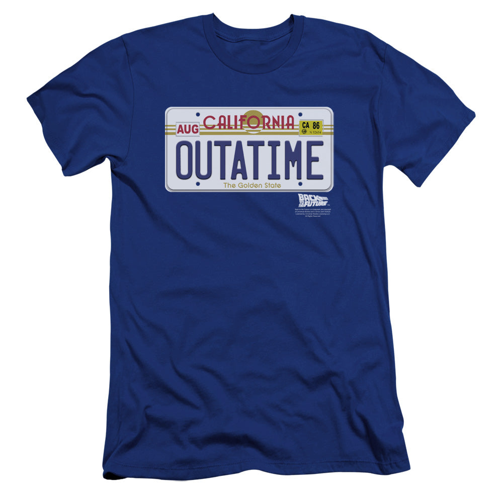 BACK TO THE FUTURE/OUTATIME PLATE