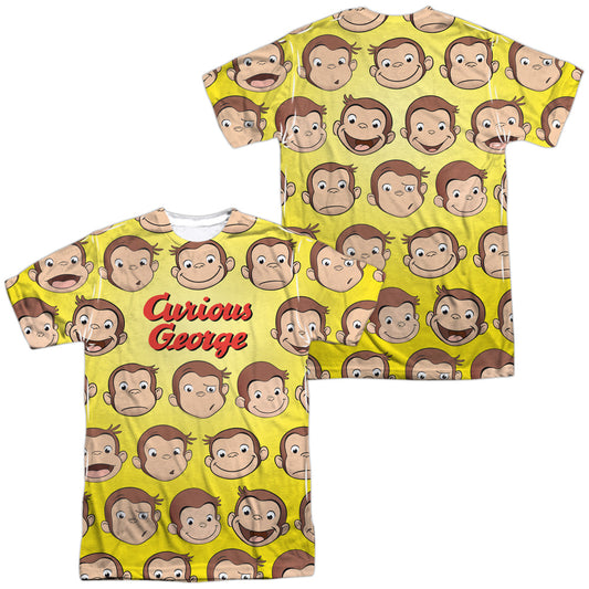 CURIOUS GEORGE/CURIOUS FACES (FRONT/BACK PRINT)