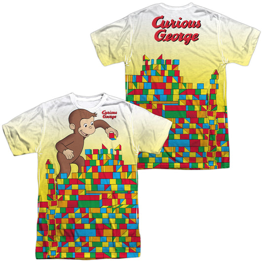 CURIOUS GEORGE/BUILDING BLOCKS (FRONT/BACK PRINT)