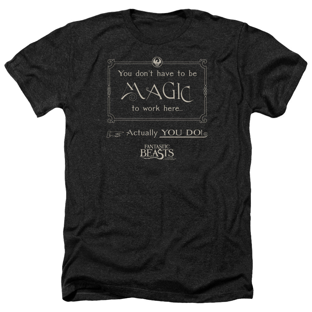 FANTASTIC BEASTS/MAGIC TO WORK HERE