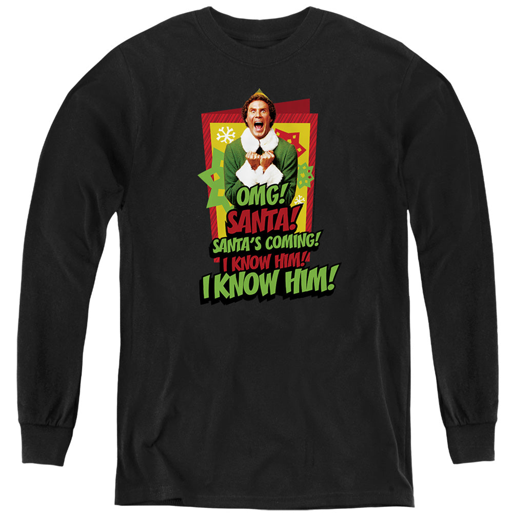 ELF/SANTA'S COMING! I KNOW HIM!
