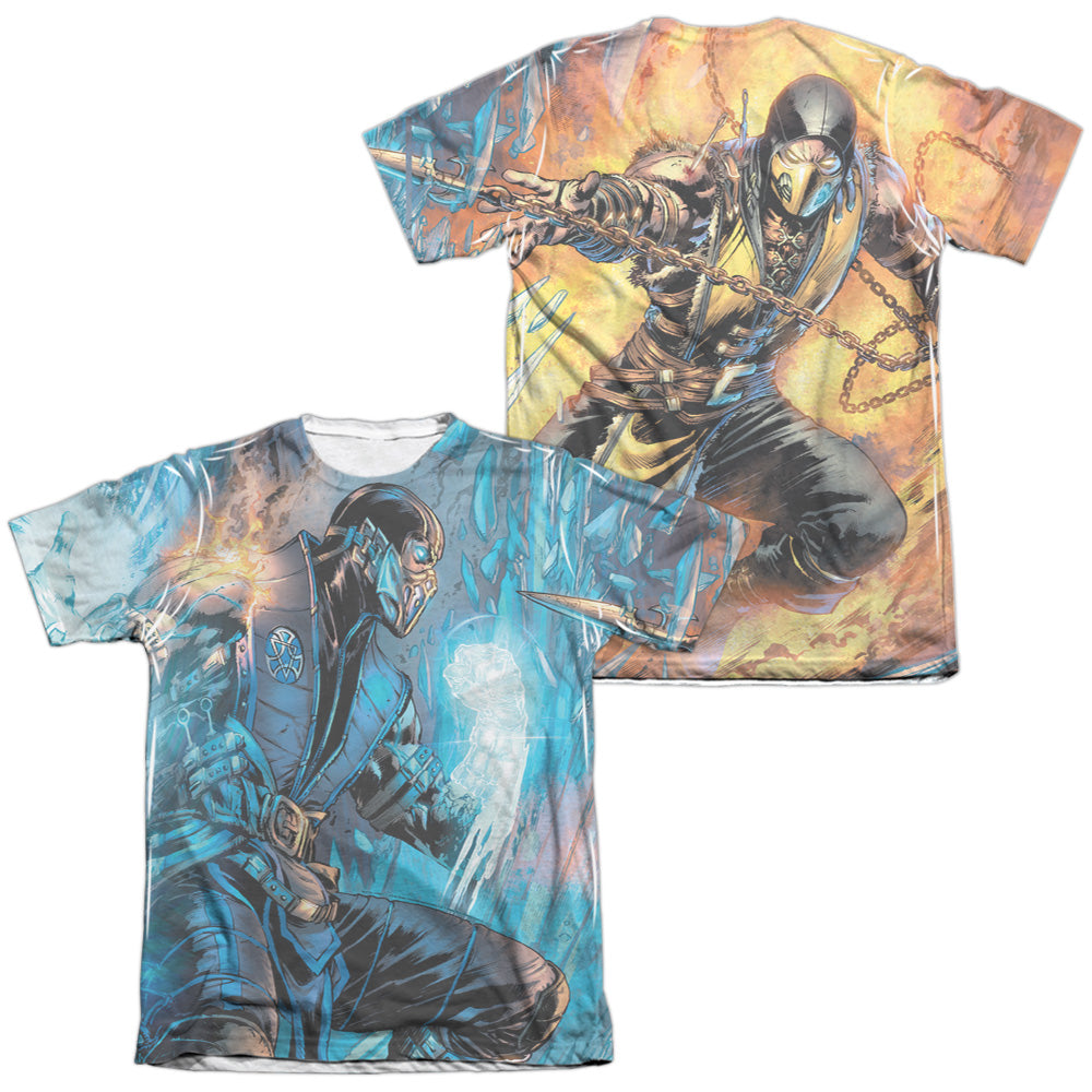 MORTAL KOMBAT/KOMBAT COMIC (FRONT/BACK PRINT)