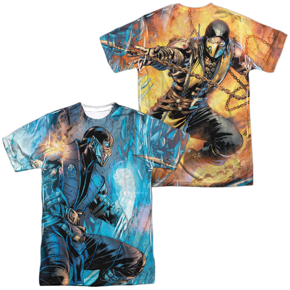 MORTAL KOMBAT/KOMBAT COMIC (FRONT/BACK PRINT)