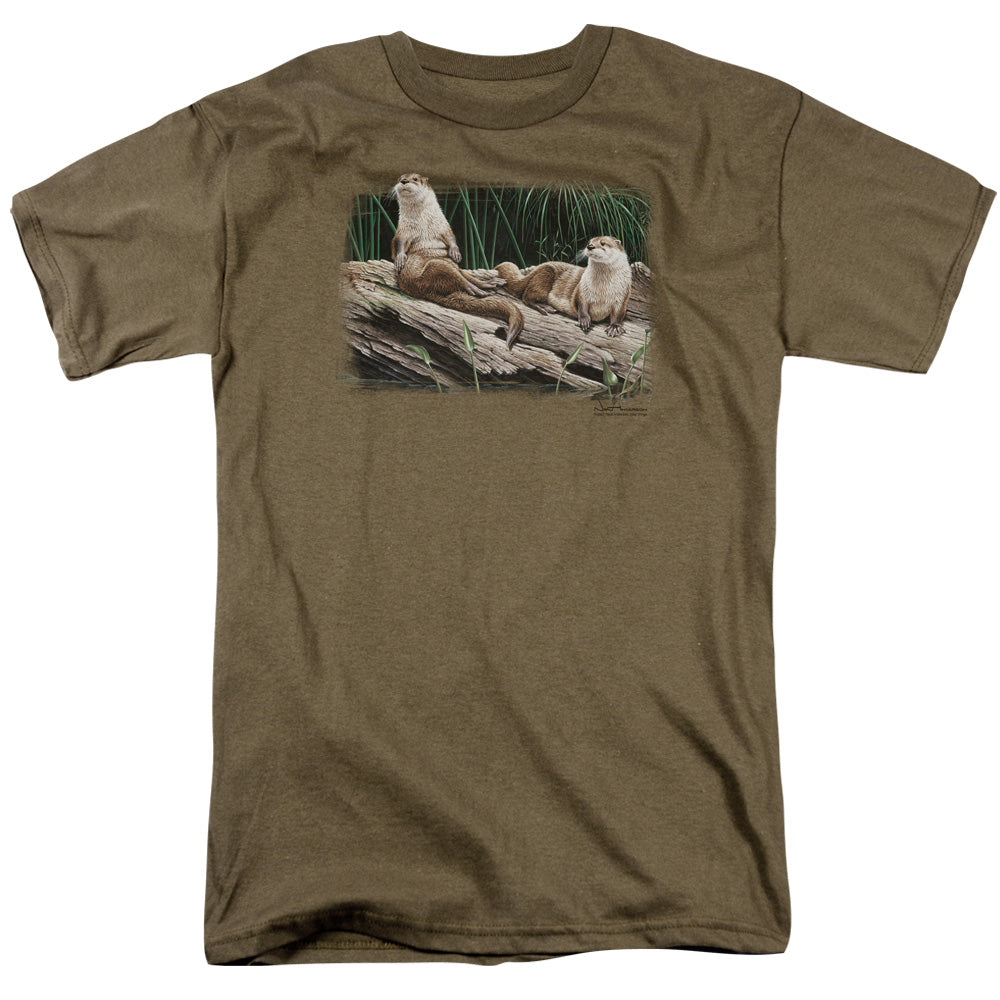 WILDLIFE/RIVER OTTERS