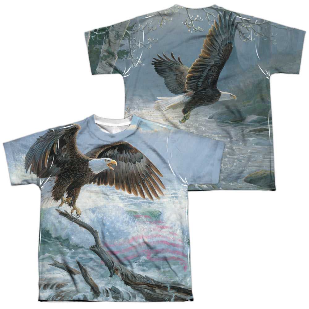 WILD WINGS/AMERICAN EAGLE (FRONT/BACK PRINT)