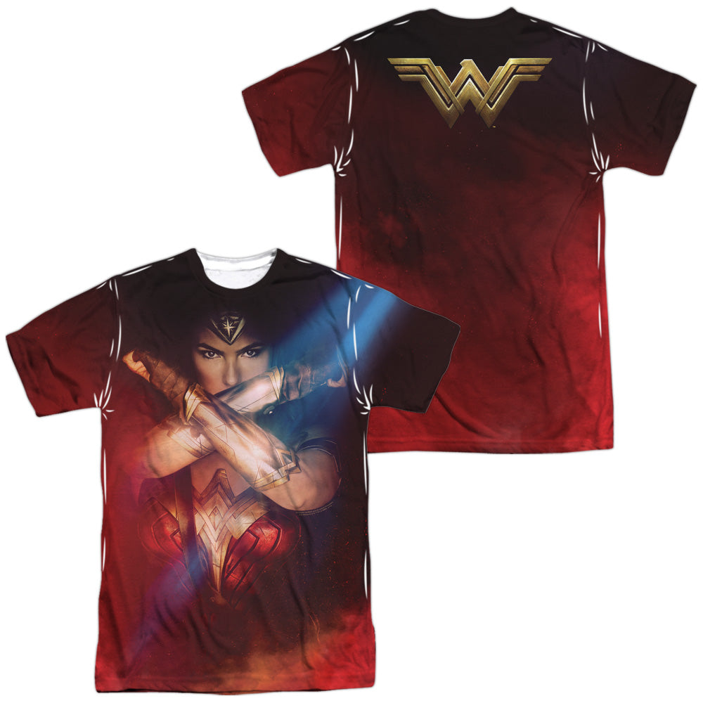 WONDER WOMAN MOVIE/ARMS CROSSED (FRONT/BACK PRINT)