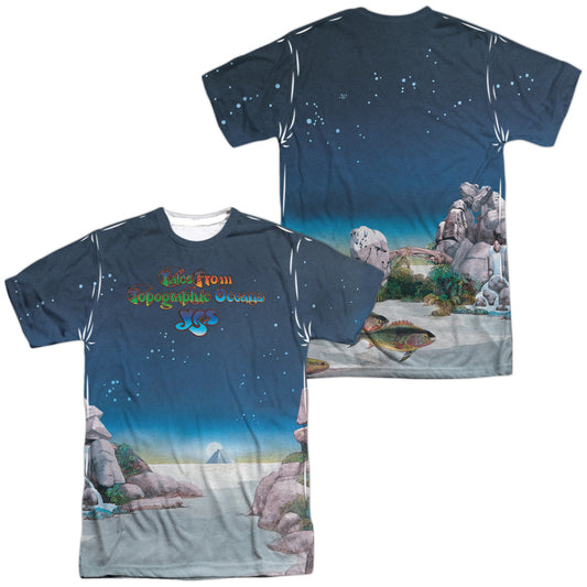 YES/TOPOGRAPHIC OCEANS (FRONT/BACK PRINT)