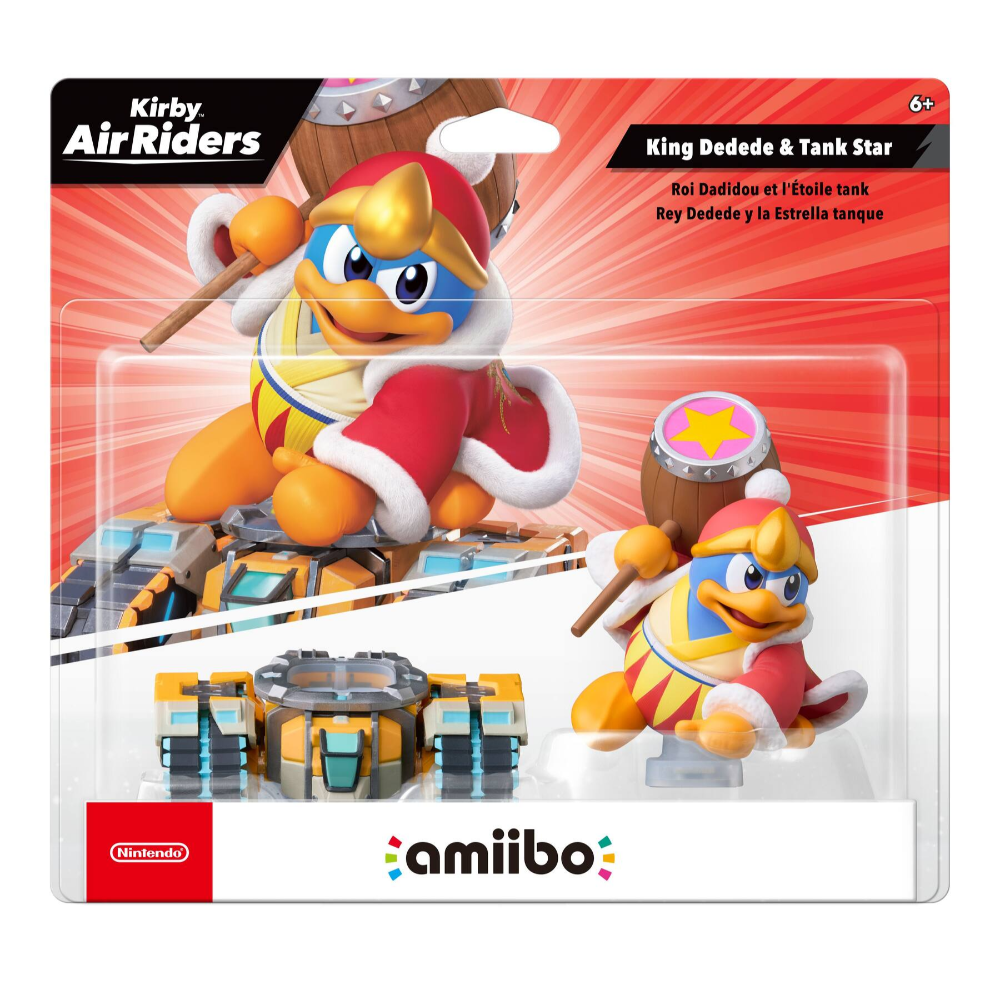 amiibo: Kirby Air Riders Series - King Dedede & Tank Star