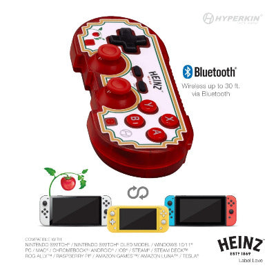 Hyperkin Hyperkin Limited Edition Pixel Art Bluetooth Controller Official Heinz (Label Love)
