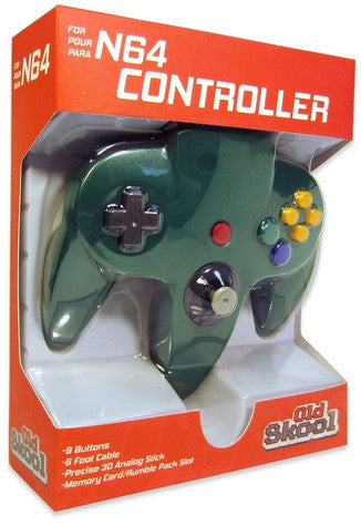 N64 Controller: Green - Old Skool