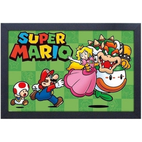 Framed Prints 11 x 17 - Super Mario - Chase