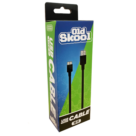 USB to USB-C Charging Cable - Old Skool