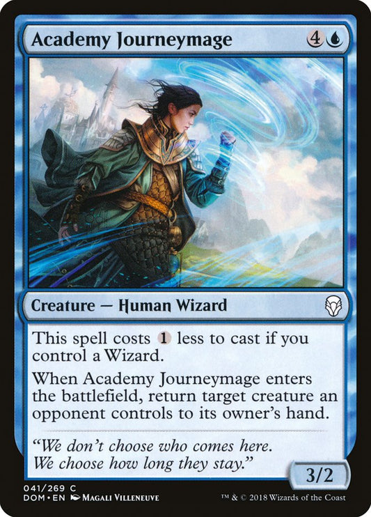 Academy Journeymage - Magic The Gathering - Dominaria dom-41