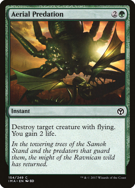 Aerial Predation - Magic The Gathering - Iconic Masters ima-154