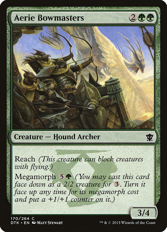 Aerie Bowmasters - Magic The Gathering - Dragons of Tarkir