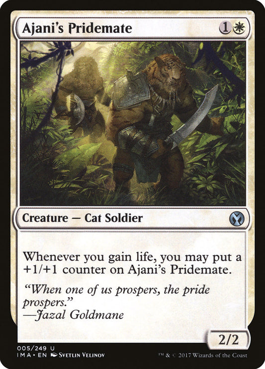 Ajani's Pridemate - Magic The Gathering - Iconic Masters ima-5