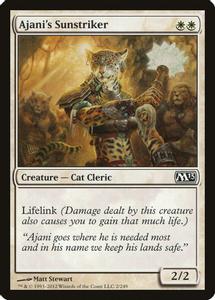 Ajanis Sunstriker - Magic The Gathering - Magic 2013 M13
