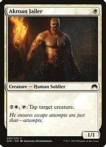 Akroan Jailer - Magic The Gathering - Magic Origins