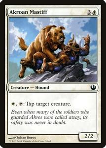 Akroan Mastiff - Magic The Gathering - Journey Into Nyx