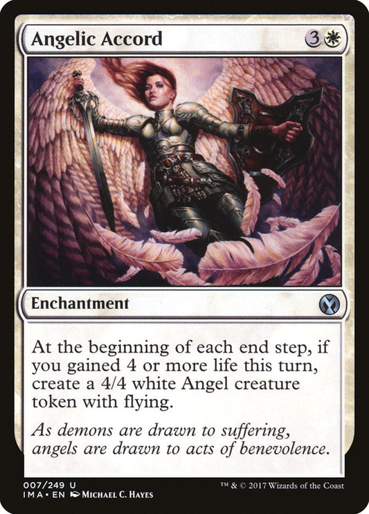 Angelic Accord - Magic The Gathering - Iconic Masters ima-7