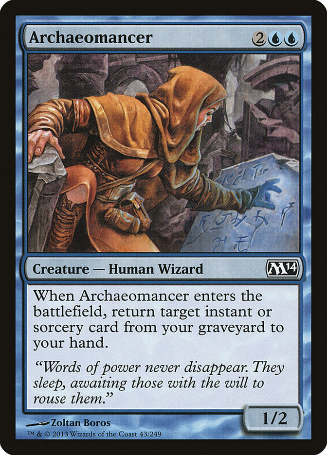 Archaeomancer - Magic The Gathering - Magic 2014 M14