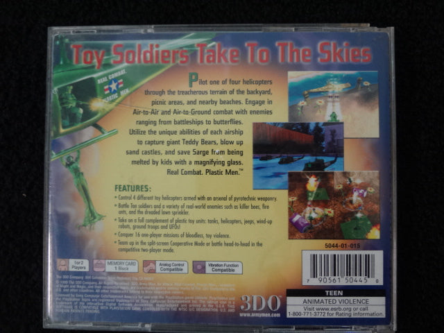 Army Men Air Attack Sony PlayStation